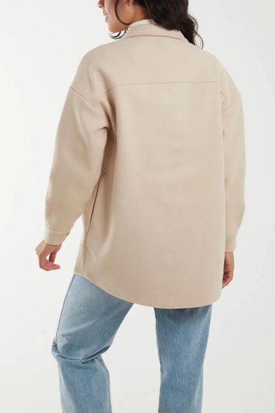 Suzanne Button Up Oversized Shacket