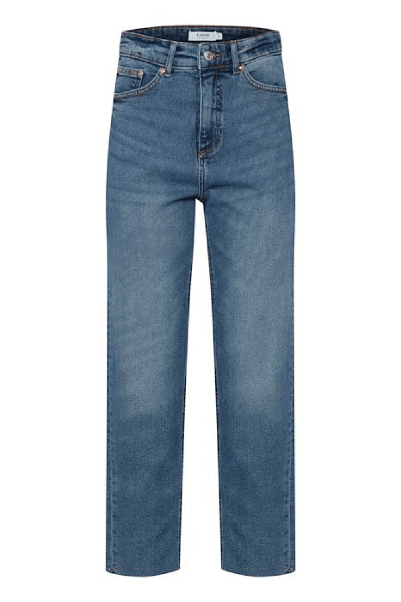 B. young Kato Lisa Straight Cropped Cut of Jeans - Jezabel Boutique