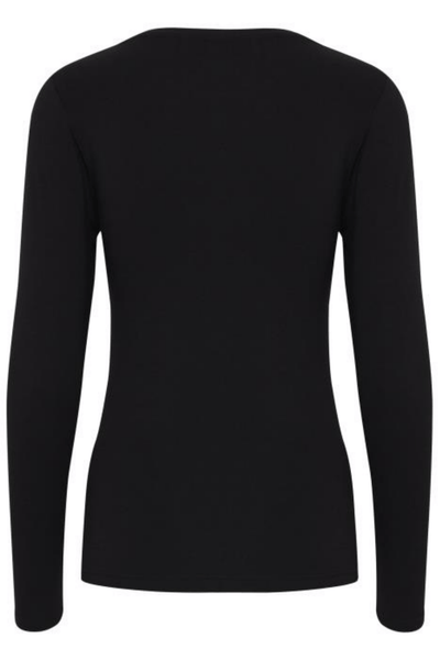 B Young Pamila Black Long Sleeved T-shirt - Jezabel Boutique