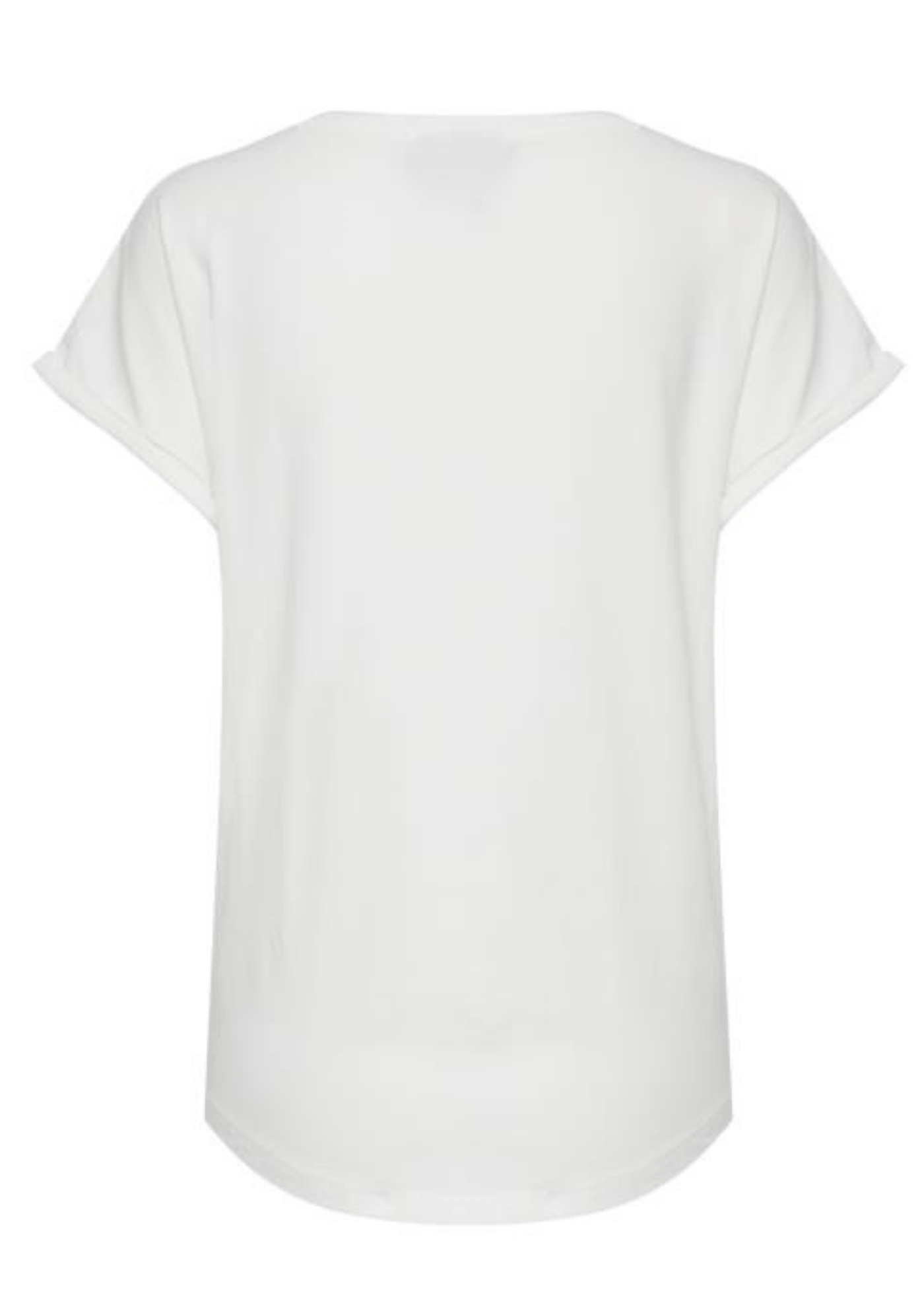 B.Young Pamila Short Sleeved Off-White T-shirt - Jezabel Boutique