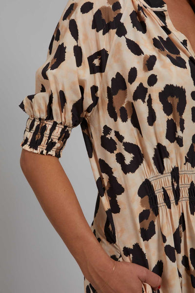 Coster Copenhagen Leo Print Dress | Jezabel Boutique