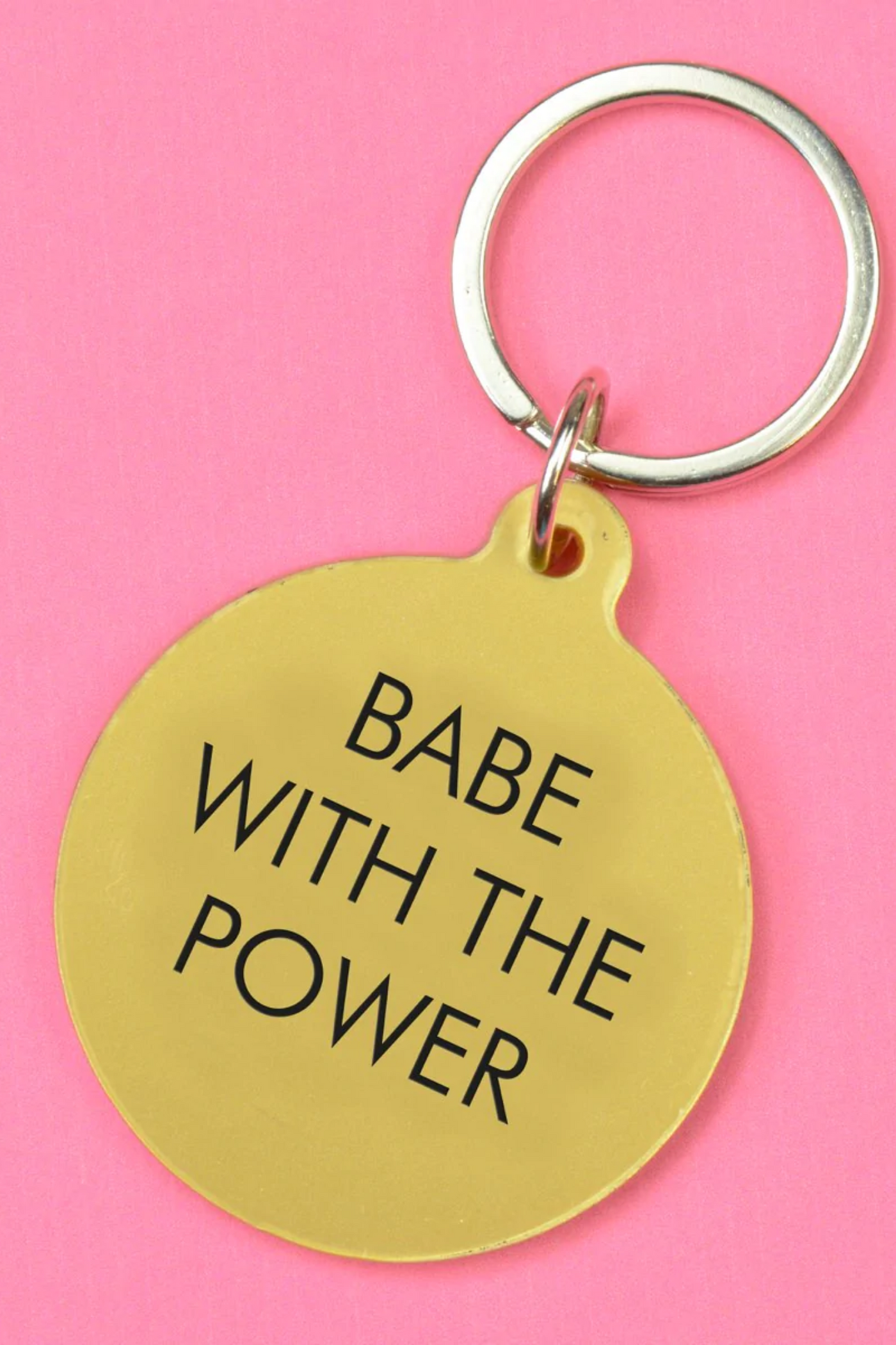 Babe With the Power Keyring | Jezabel Boutique