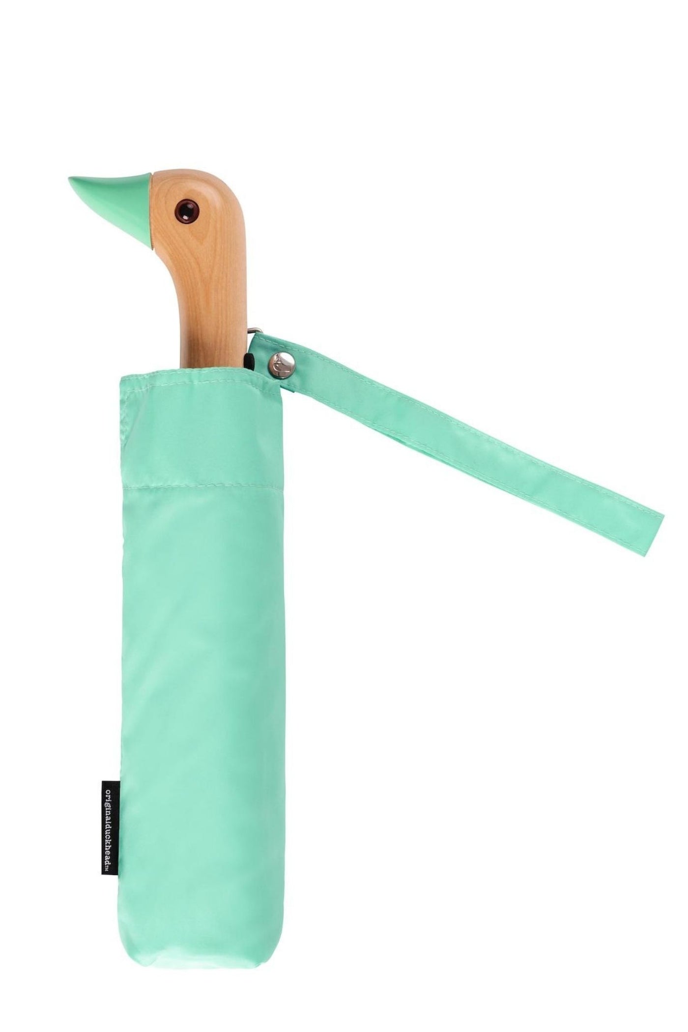 Original Duckhead Mint Compact Eco-Friendly Wind Resistant Umbrella | Jezabel Boutique