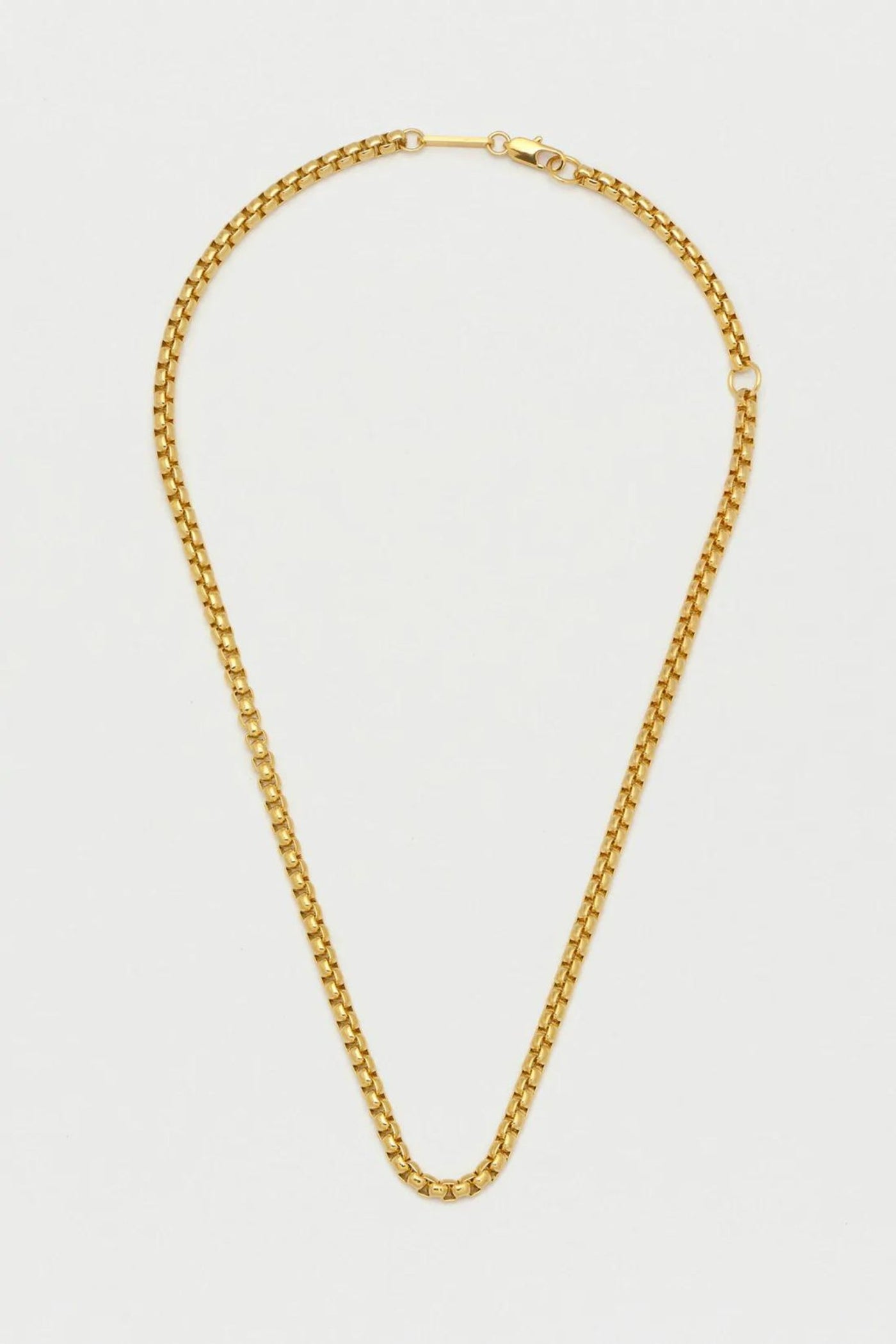 Estella Bartlett Chunky Rounded Box Chain Necklace Gold Plated | Jezabel Boutique