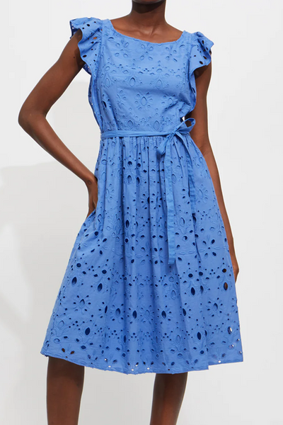 French Connection Cilla Blue Summer Dress