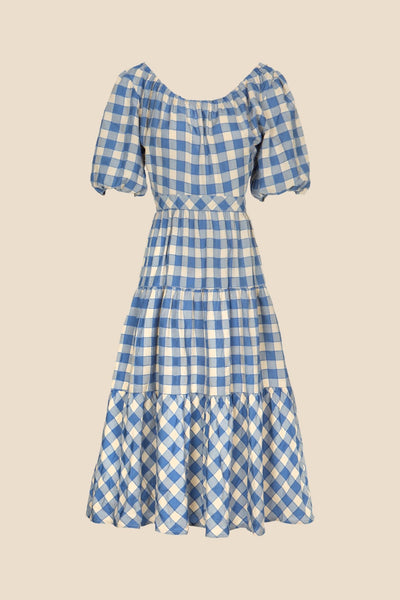 Frnch Victorie Bleu Jean Dress | Jezabel Boutique