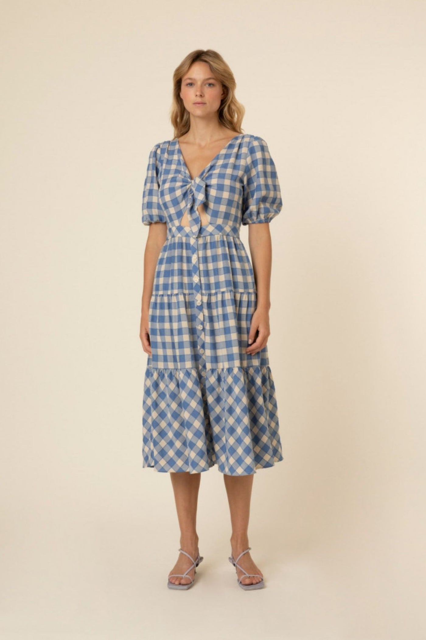 Frnch Victorie Bleu Jean Dress | Jezabel Boutique