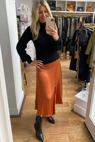 Inwear Denise Satin Skirt - Jezabel Boutique