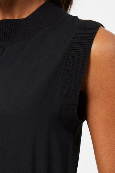 French Connection Krista Knit Sleeveless Rib Mix Dress 71CUM | Jezabel Boutique