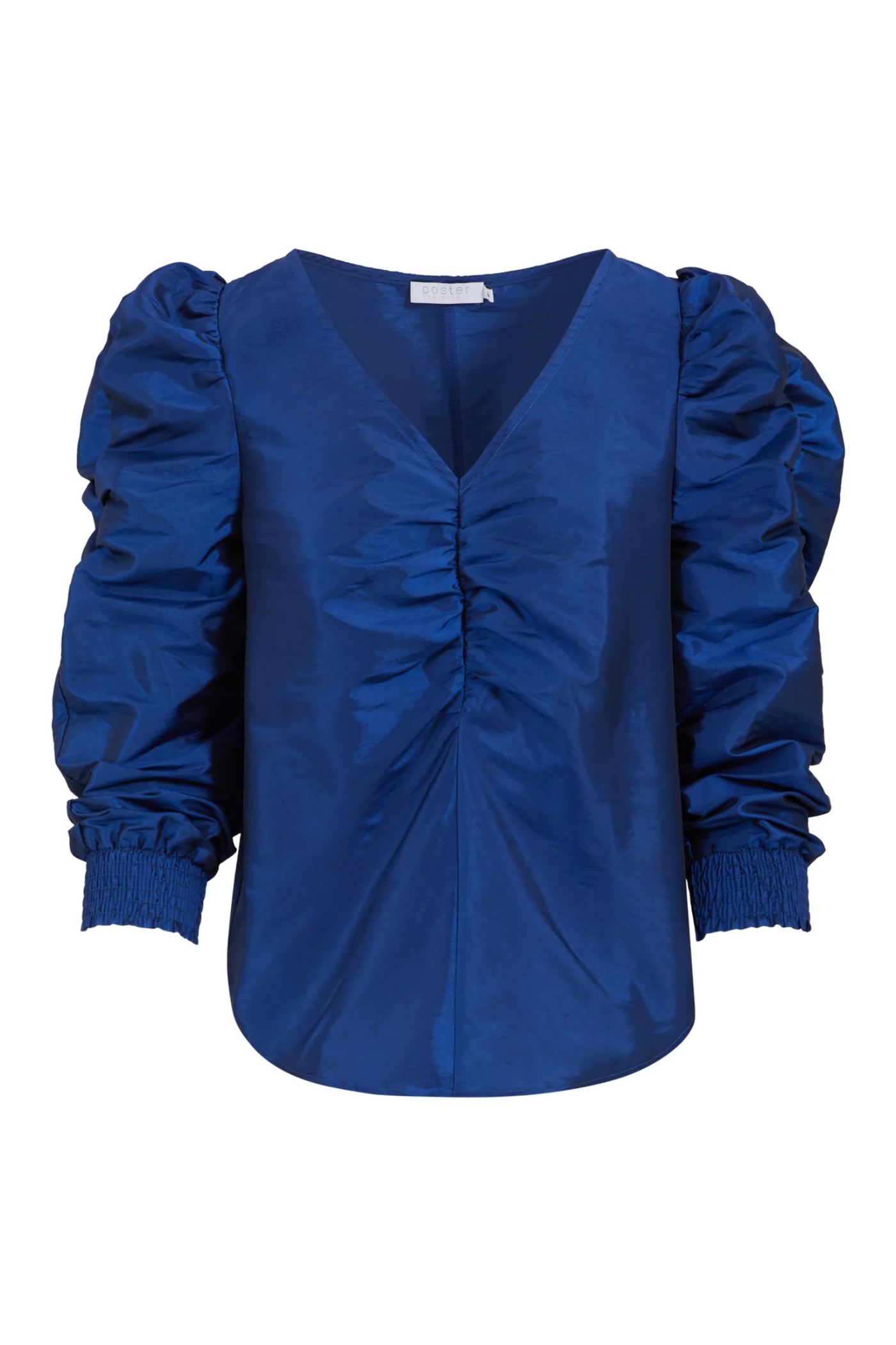 Coster Copenhagen Blue Satin Dress | Jezabel Boutique
