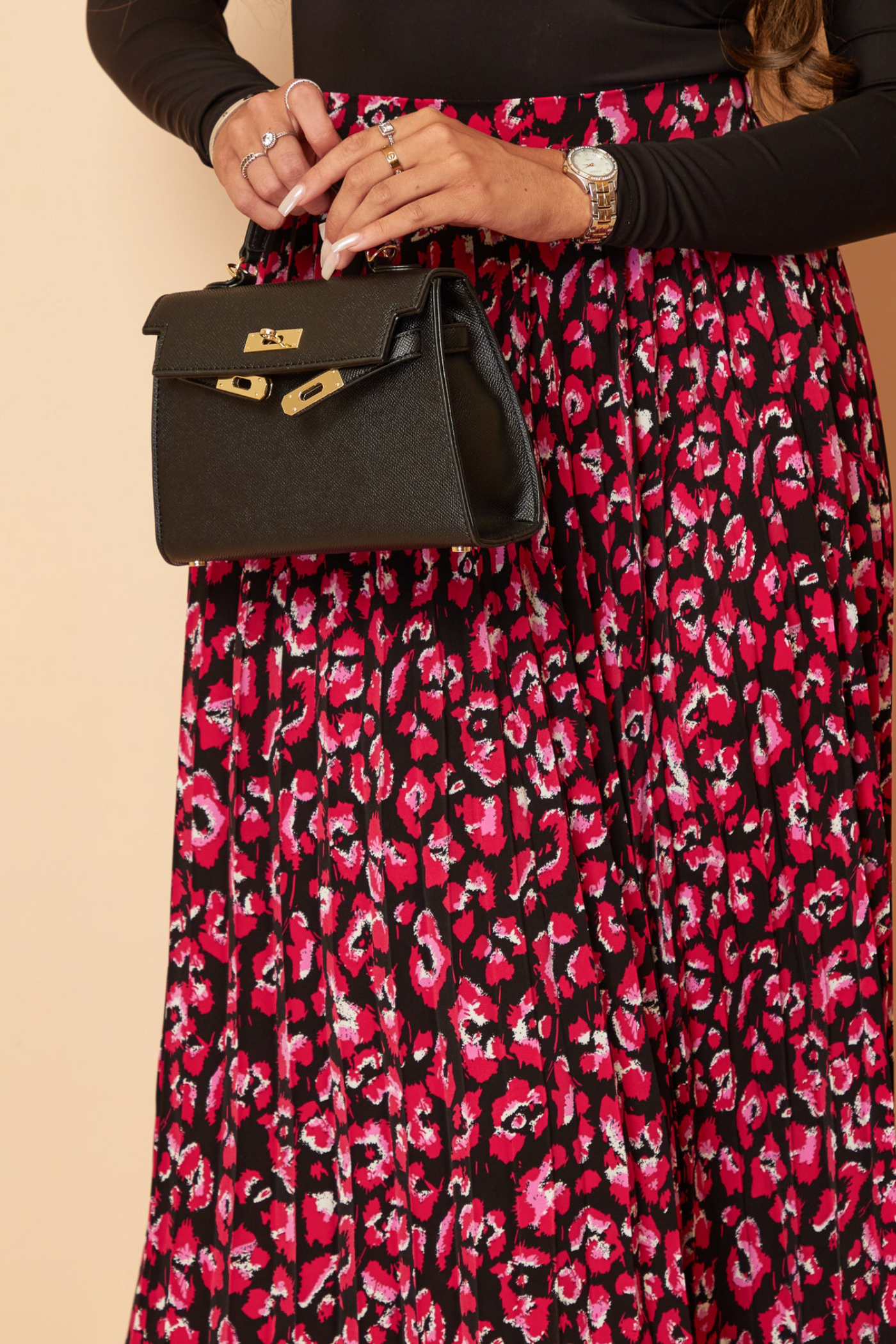 Girl In Mind Priya Pink Skirt | Jezabel Boutique