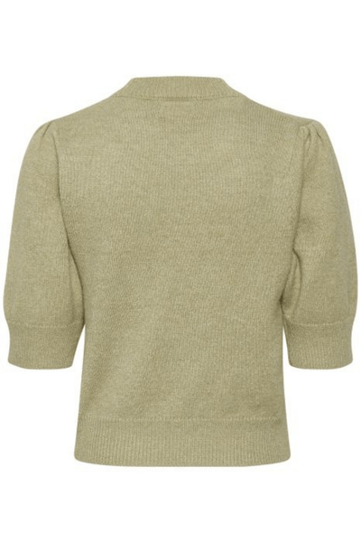 Soaked In Luxury Sage Green Knitted Top - Jezabel Boutique