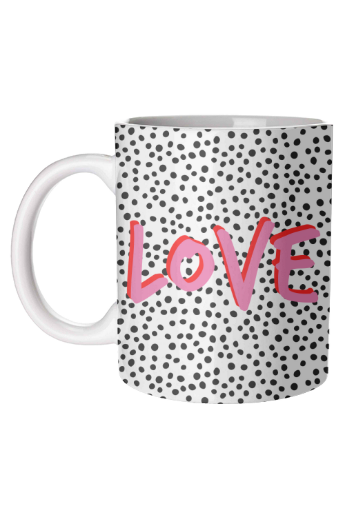 Love Polka Dot Mug | Jezabel Boutique